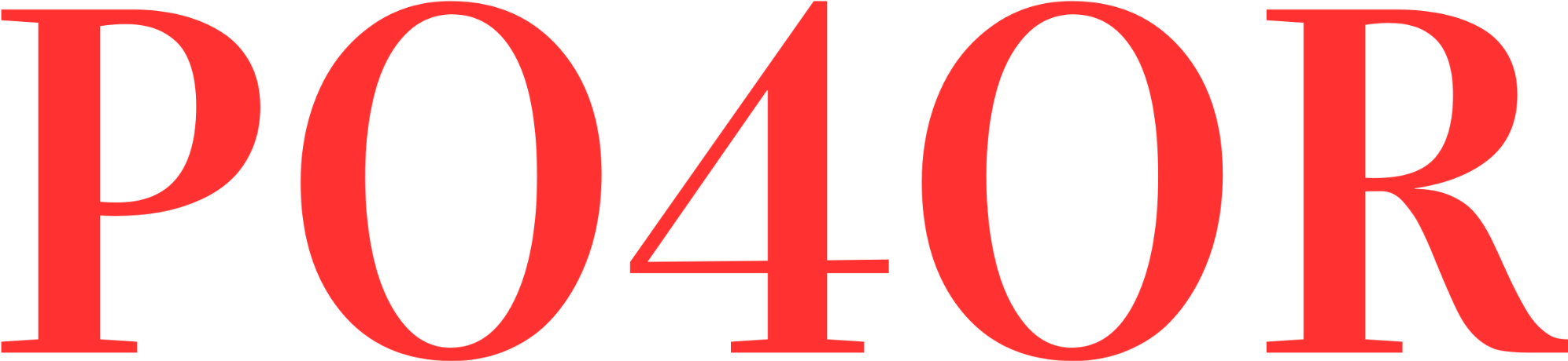 PO4OR Logo